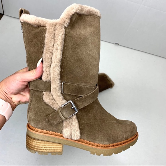 sam edelman fur lined boots